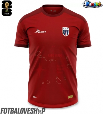 Kapverdy Venkovní Dres MS 2026 Krátký Rukáv